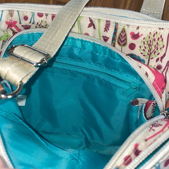 Lily Bloom Bags Lily Bloom Adorable Giraffe Printed Crossbody Purse